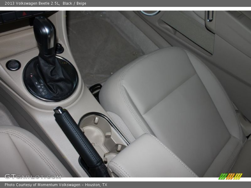 Black / Beige 2013 Volkswagen Beetle 2.5L