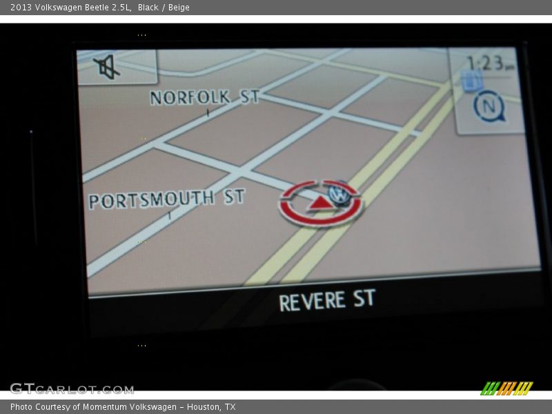 Black / Beige 2013 Volkswagen Beetle 2.5L