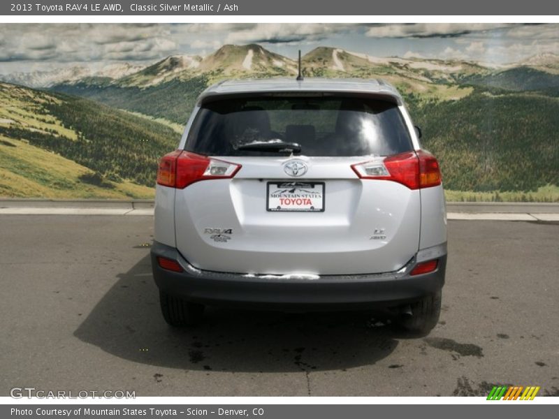 Classic Silver Metallic / Ash 2013 Toyota RAV4 LE AWD
