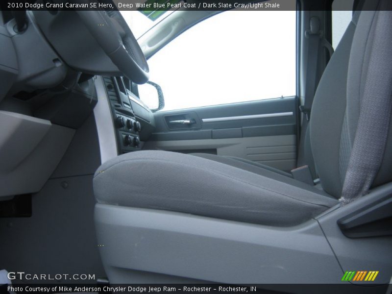 Deep Water Blue Pearl Coat / Dark Slate Gray/Light Shale 2010 Dodge Grand Caravan SE Hero