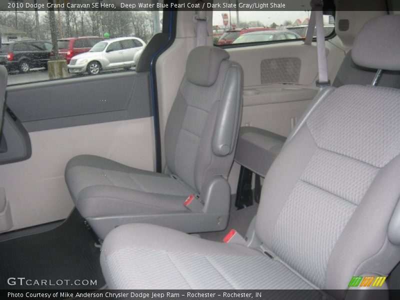 Deep Water Blue Pearl Coat / Dark Slate Gray/Light Shale 2010 Dodge Grand Caravan SE Hero