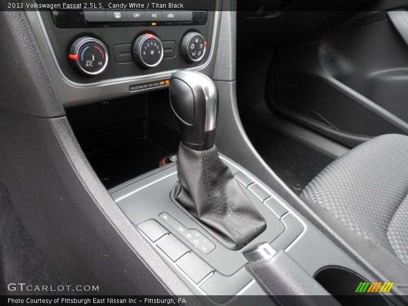  2013 Passat 2.5L S 6 Speed Tiptronic Automatic Shifter