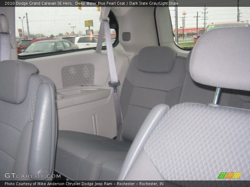 Deep Water Blue Pearl Coat / Dark Slate Gray/Light Shale 2010 Dodge Grand Caravan SE Hero