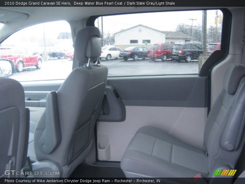 Deep Water Blue Pearl Coat / Dark Slate Gray/Light Shale 2010 Dodge Grand Caravan SE Hero