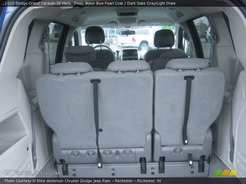 Deep Water Blue Pearl Coat / Dark Slate Gray/Light Shale 2010 Dodge Grand Caravan SE Hero