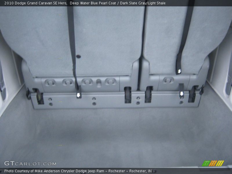 Deep Water Blue Pearl Coat / Dark Slate Gray/Light Shale 2010 Dodge Grand Caravan SE Hero