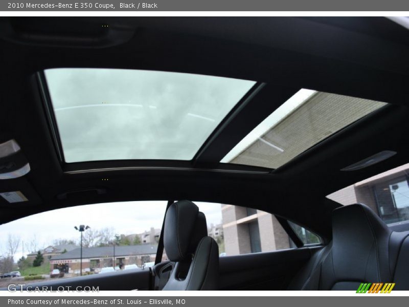 Sunroof of 2010 E 350 Coupe