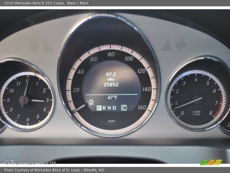  2010 E 350 Coupe 350 Coupe Gauges