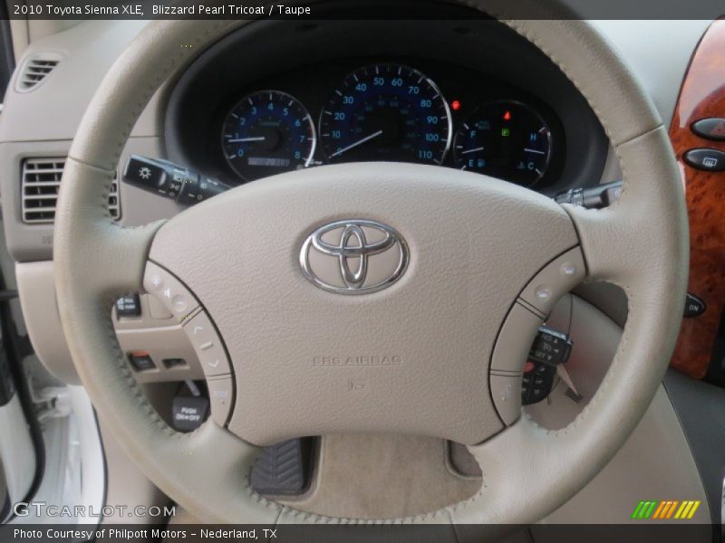  2010 Sienna XLE Steering Wheel