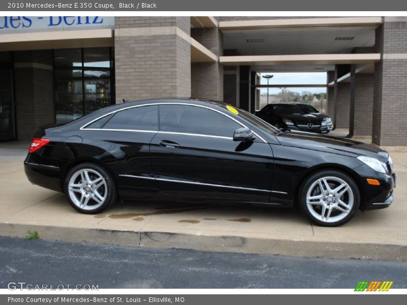  2010 E 350 Coupe Black