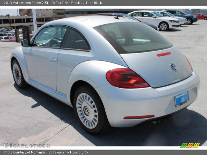 Reflex Silver Metallic / Titan Black 2013 Volkswagen Beetle 2.5L