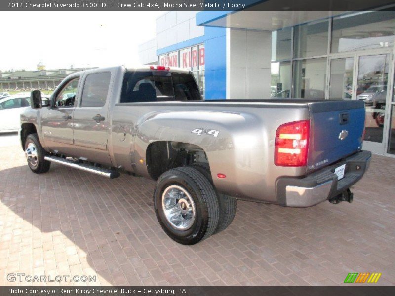Mocha Steel Metallic / Ebony 2012 Chevrolet Silverado 3500HD LT Crew Cab 4x4