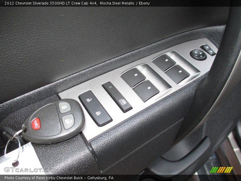 Mocha Steel Metallic / Ebony 2012 Chevrolet Silverado 3500HD LT Crew Cab 4x4
