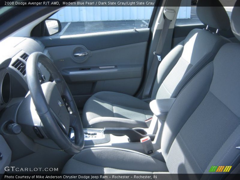 Modern Blue Pearl / Dark Slate Gray/Light Slate Gray 2008 Dodge Avenger R/T AWD