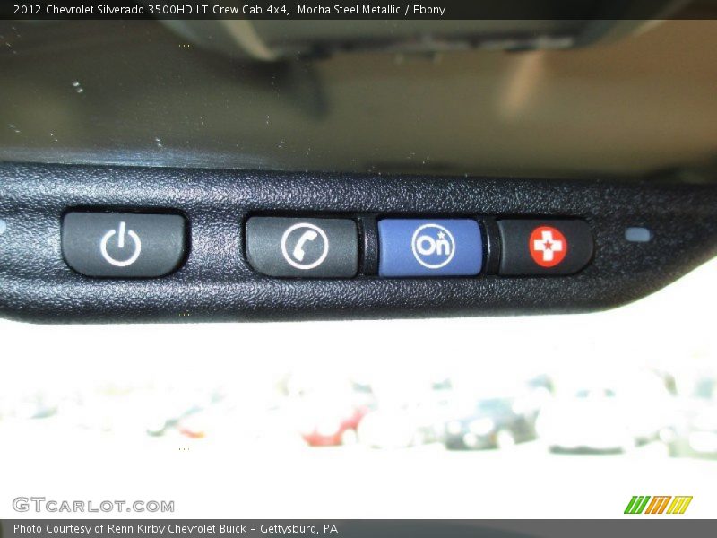 Mocha Steel Metallic / Ebony 2012 Chevrolet Silverado 3500HD LT Crew Cab 4x4