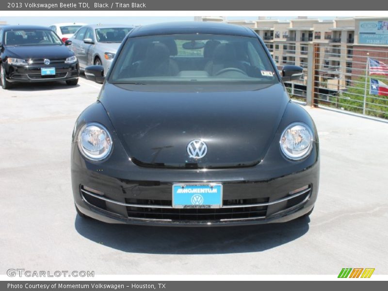 Black / Titan Black 2013 Volkswagen Beetle TDI