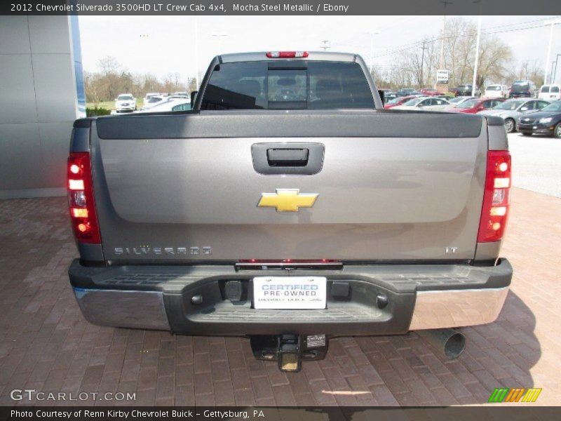 Mocha Steel Metallic / Ebony 2012 Chevrolet Silverado 3500HD LT Crew Cab 4x4