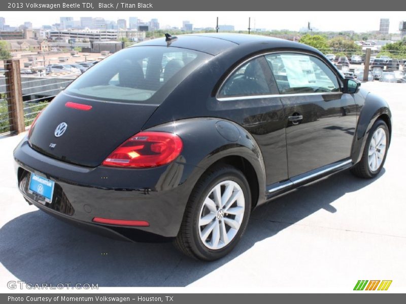 Black / Titan Black 2013 Volkswagen Beetle TDI