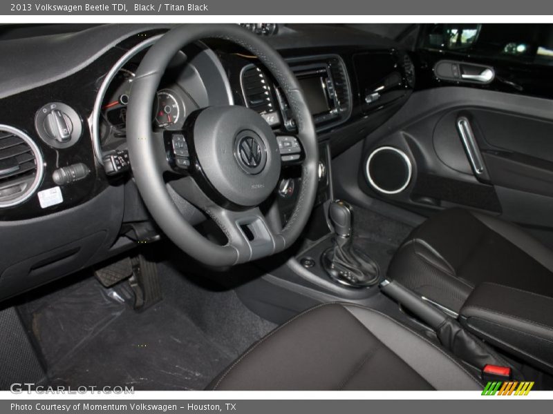 Black / Titan Black 2013 Volkswagen Beetle TDI