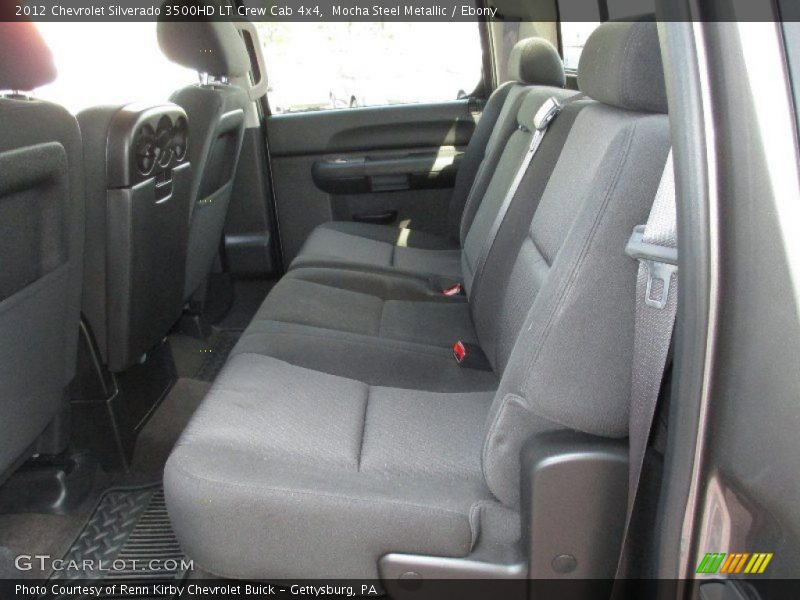 Mocha Steel Metallic / Ebony 2012 Chevrolet Silverado 3500HD LT Crew Cab 4x4