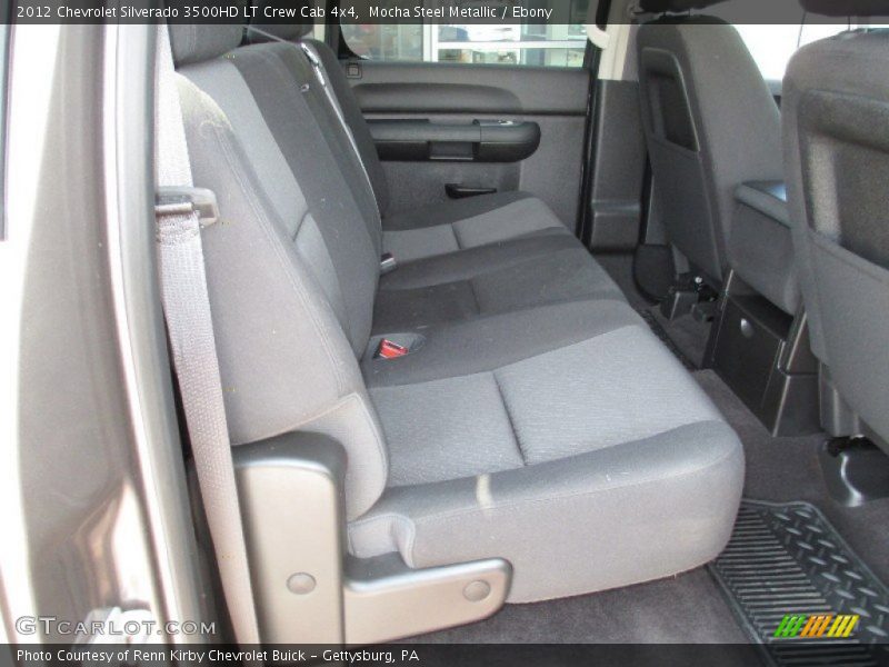 Mocha Steel Metallic / Ebony 2012 Chevrolet Silverado 3500HD LT Crew Cab 4x4