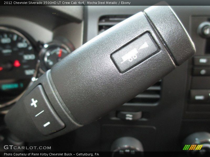 Mocha Steel Metallic / Ebony 2012 Chevrolet Silverado 3500HD LT Crew Cab 4x4