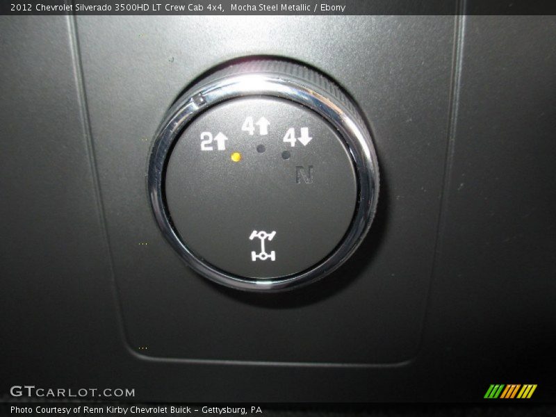 Mocha Steel Metallic / Ebony 2012 Chevrolet Silverado 3500HD LT Crew Cab 4x4