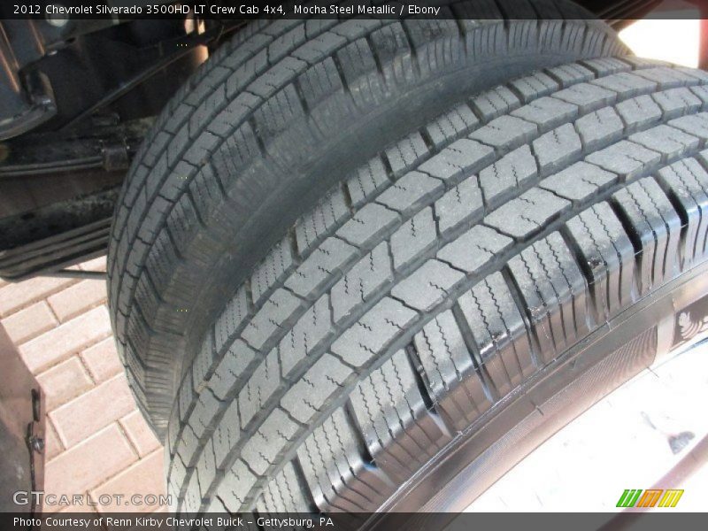Mocha Steel Metallic / Ebony 2012 Chevrolet Silverado 3500HD LT Crew Cab 4x4