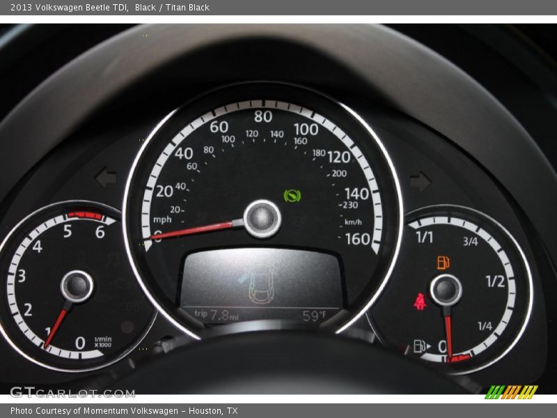 Black / Titan Black 2013 Volkswagen Beetle TDI