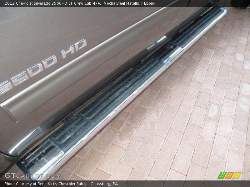 Mocha Steel Metallic / Ebony 2012 Chevrolet Silverado 3500HD LT Crew Cab 4x4