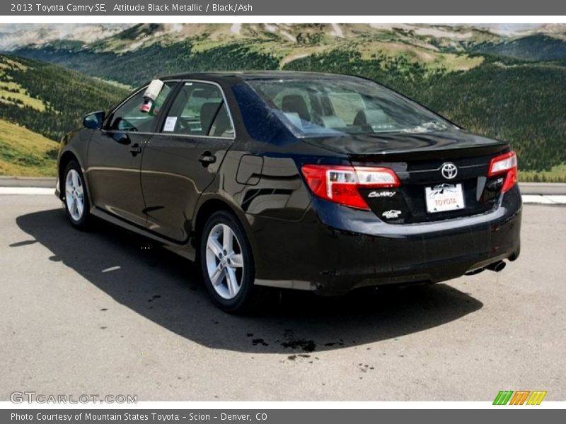 Attitude Black Metallic / Black/Ash 2013 Toyota Camry SE