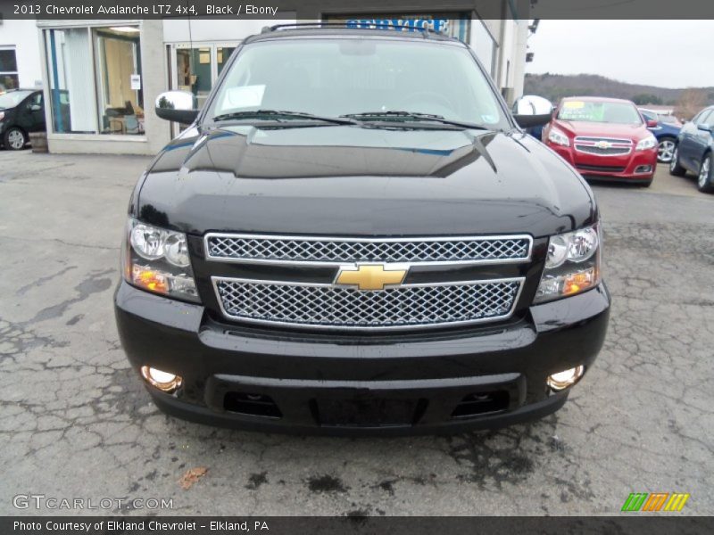 Black / Ebony 2013 Chevrolet Avalanche LTZ 4x4