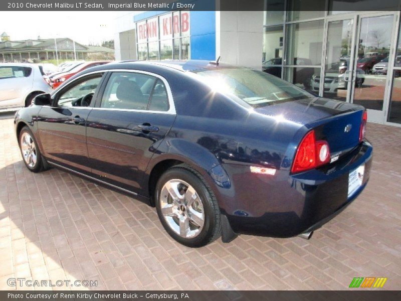 Imperial Blue Metallic / Ebony 2010 Chevrolet Malibu LT Sedan