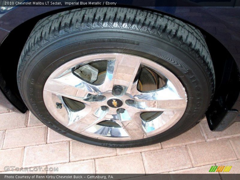 Imperial Blue Metallic / Ebony 2010 Chevrolet Malibu LT Sedan