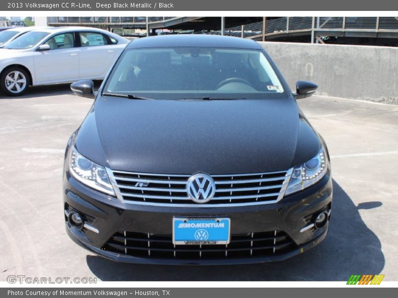 Deep Black Metallic / Black 2013 Volkswagen CC R-Line