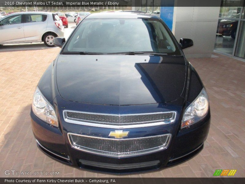 Imperial Blue Metallic / Ebony 2010 Chevrolet Malibu LT Sedan