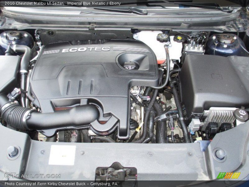 Imperial Blue Metallic / Ebony 2010 Chevrolet Malibu LT Sedan