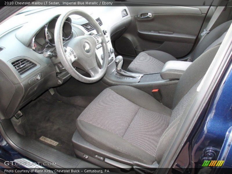 Imperial Blue Metallic / Ebony 2010 Chevrolet Malibu LT Sedan