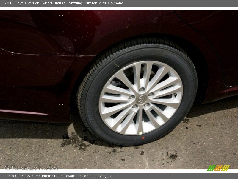 Sizzling Crimson Mica / Almond 2013 Toyota Avalon Hybrid Limited