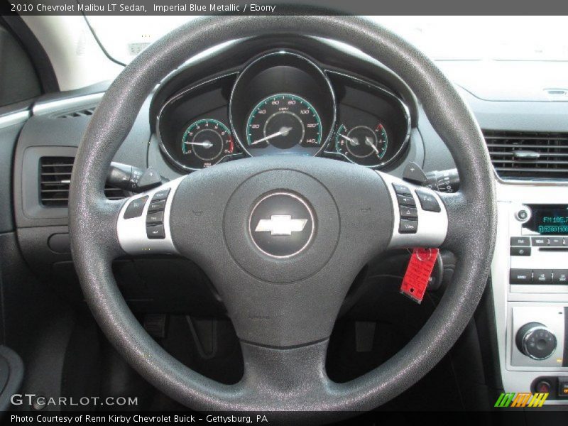 Imperial Blue Metallic / Ebony 2010 Chevrolet Malibu LT Sedan