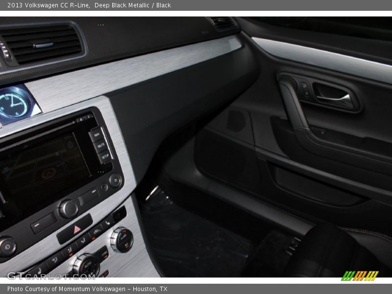 Deep Black Metallic / Black 2013 Volkswagen CC R-Line
