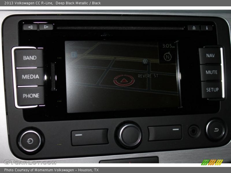 Deep Black Metallic / Black 2013 Volkswagen CC R-Line