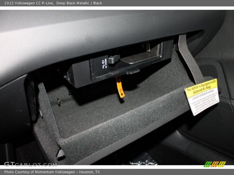 Deep Black Metallic / Black 2013 Volkswagen CC R-Line
