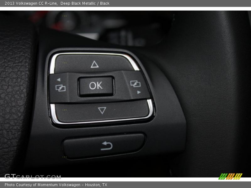 Deep Black Metallic / Black 2013 Volkswagen CC R-Line