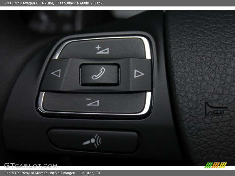 Deep Black Metallic / Black 2013 Volkswagen CC R-Line