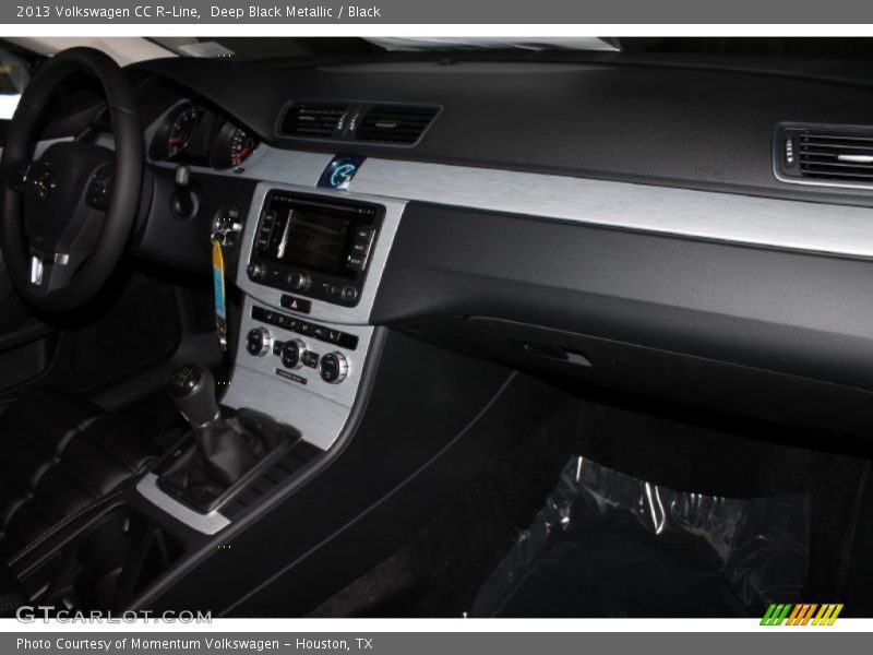 Deep Black Metallic / Black 2013 Volkswagen CC R-Line