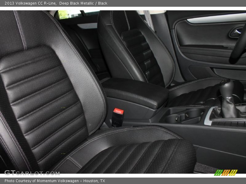 Deep Black Metallic / Black 2013 Volkswagen CC R-Line