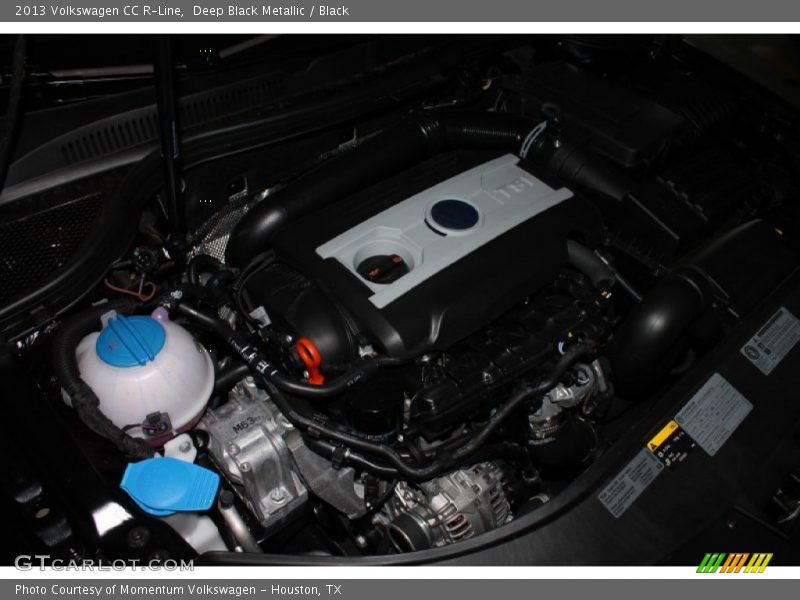 Deep Black Metallic / Black 2013 Volkswagen CC R-Line