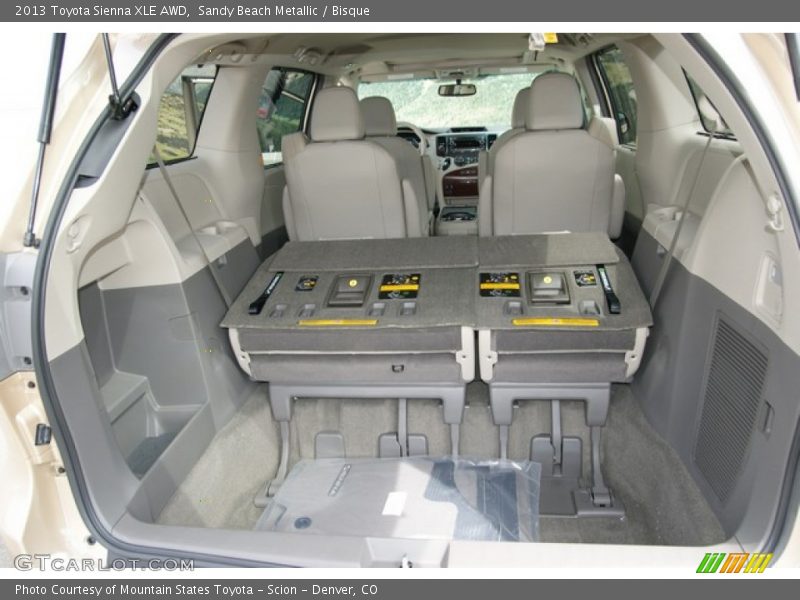 Sandy Beach Metallic / Bisque 2013 Toyota Sienna XLE AWD