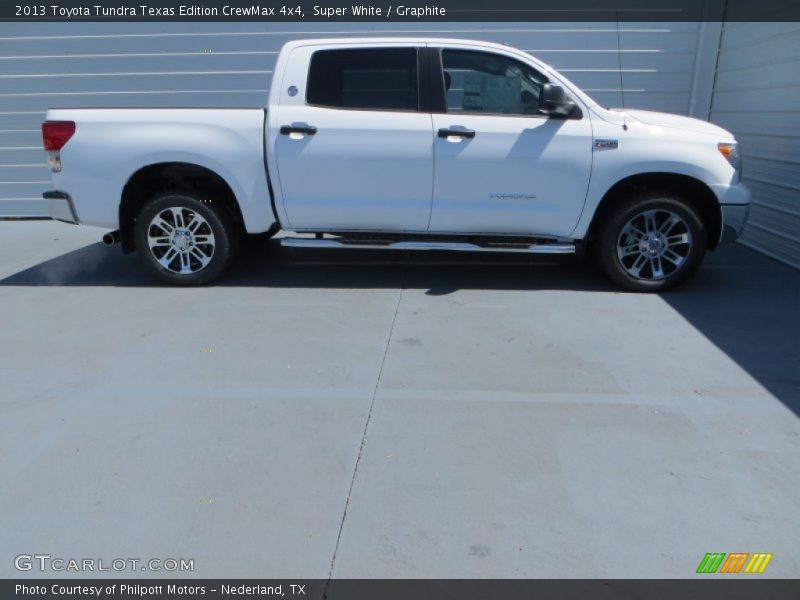 Super White / Graphite 2013 Toyota Tundra Texas Edition CrewMax 4x4